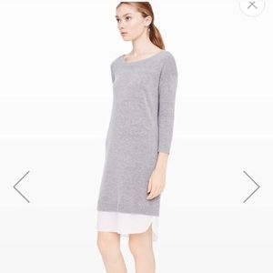 Club Monaco Wool Soft Layered Sweater Key Hole